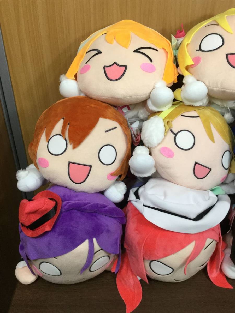 32)) ラブライブ メガジャンボ 寝そべりぬいぐるみ Snow halation 8体