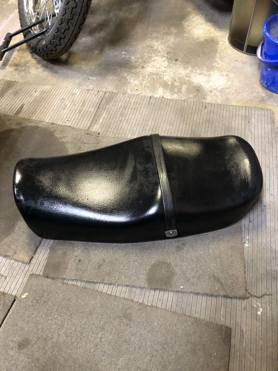 黒艶ゼファー750ダブルアンコ抜きシート表皮張替えキットZ1Z2純正