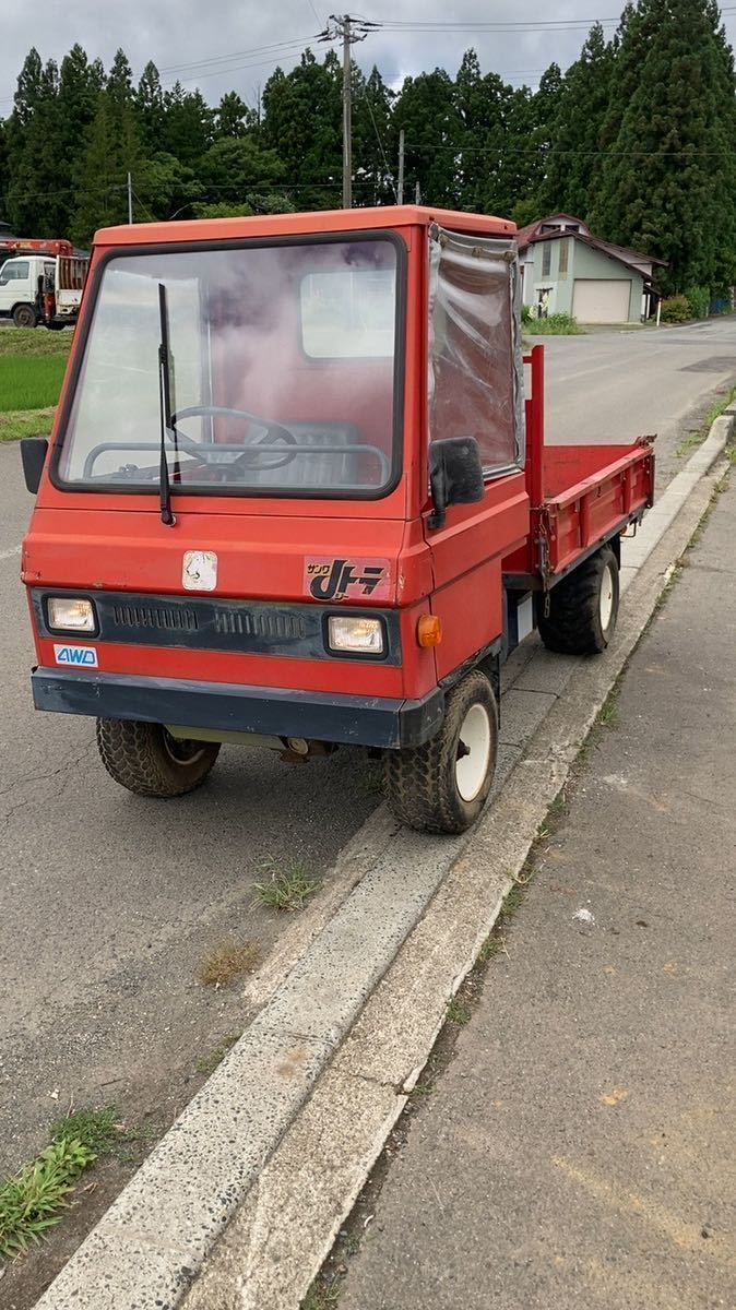 Yahoo!オークション - サンワ サンワ製Jトラ 乗用運搬車 岩手」の落札 