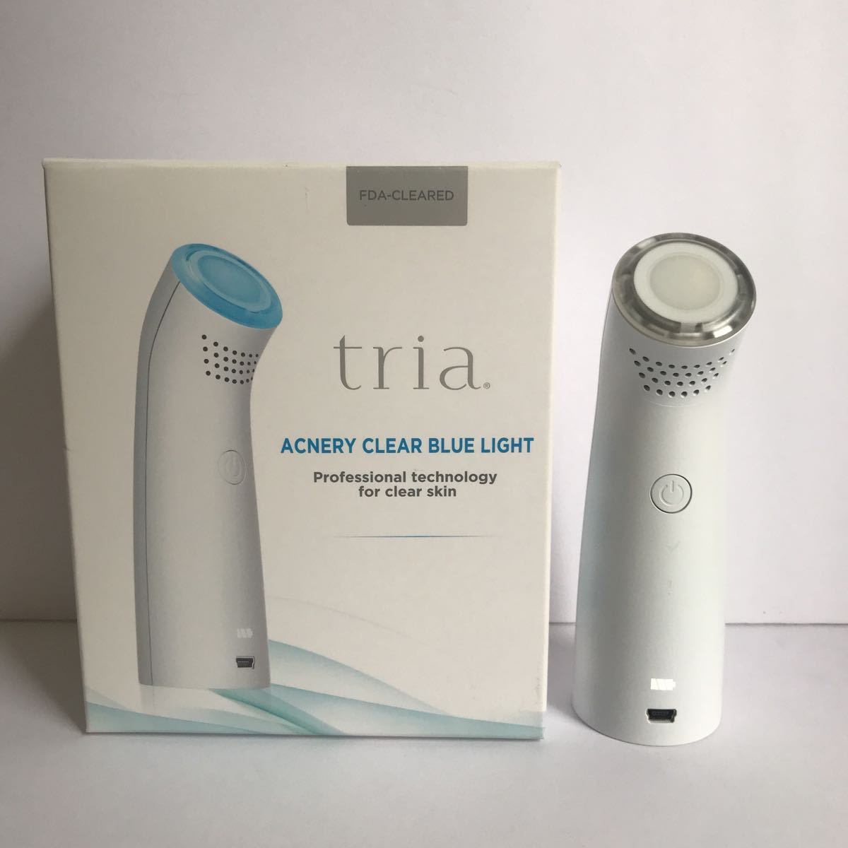 美容家電 【ニキビ美顔器】tria ACNERY CLEAR BLUE LIGHT