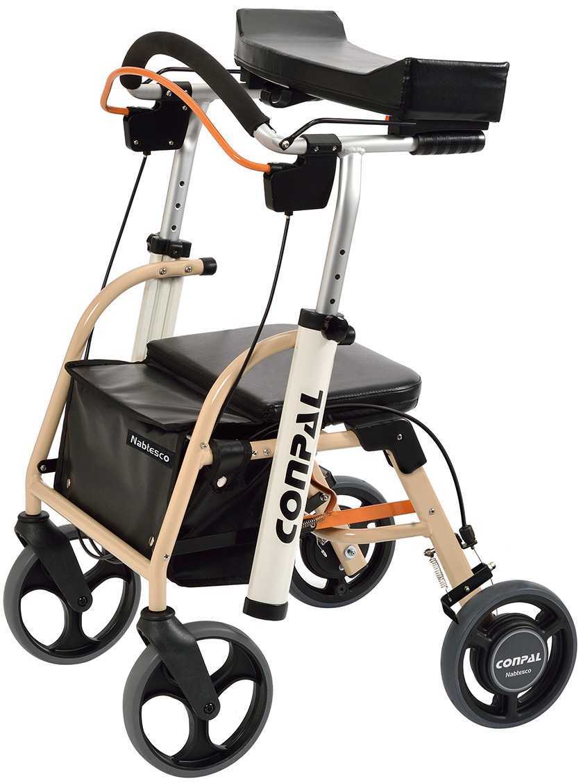歩行器 中古 コンパルリハモ Aランクナブテスコ | コンパル 歩行車 