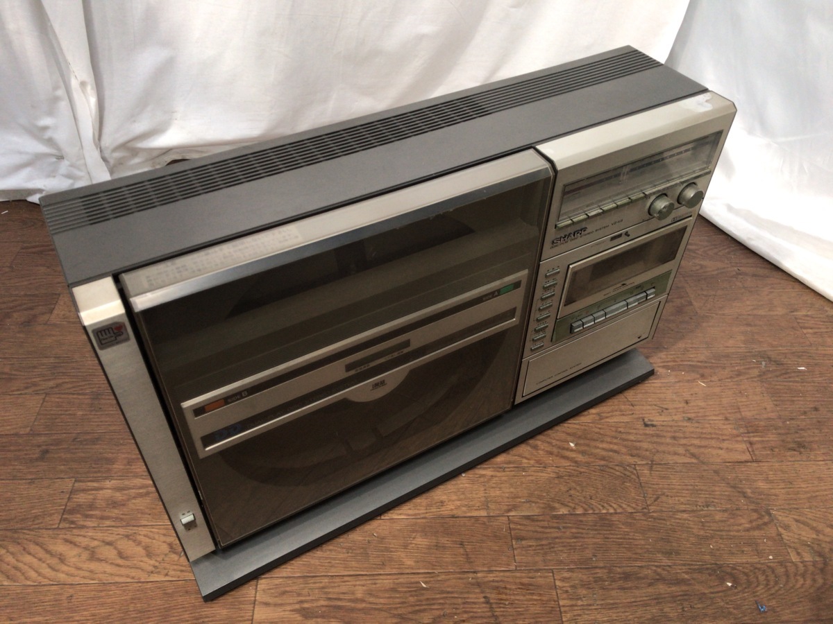 1円 SHARP シャープ VZ-V3 日本製 縦型レコード両面演奏 ステレオ