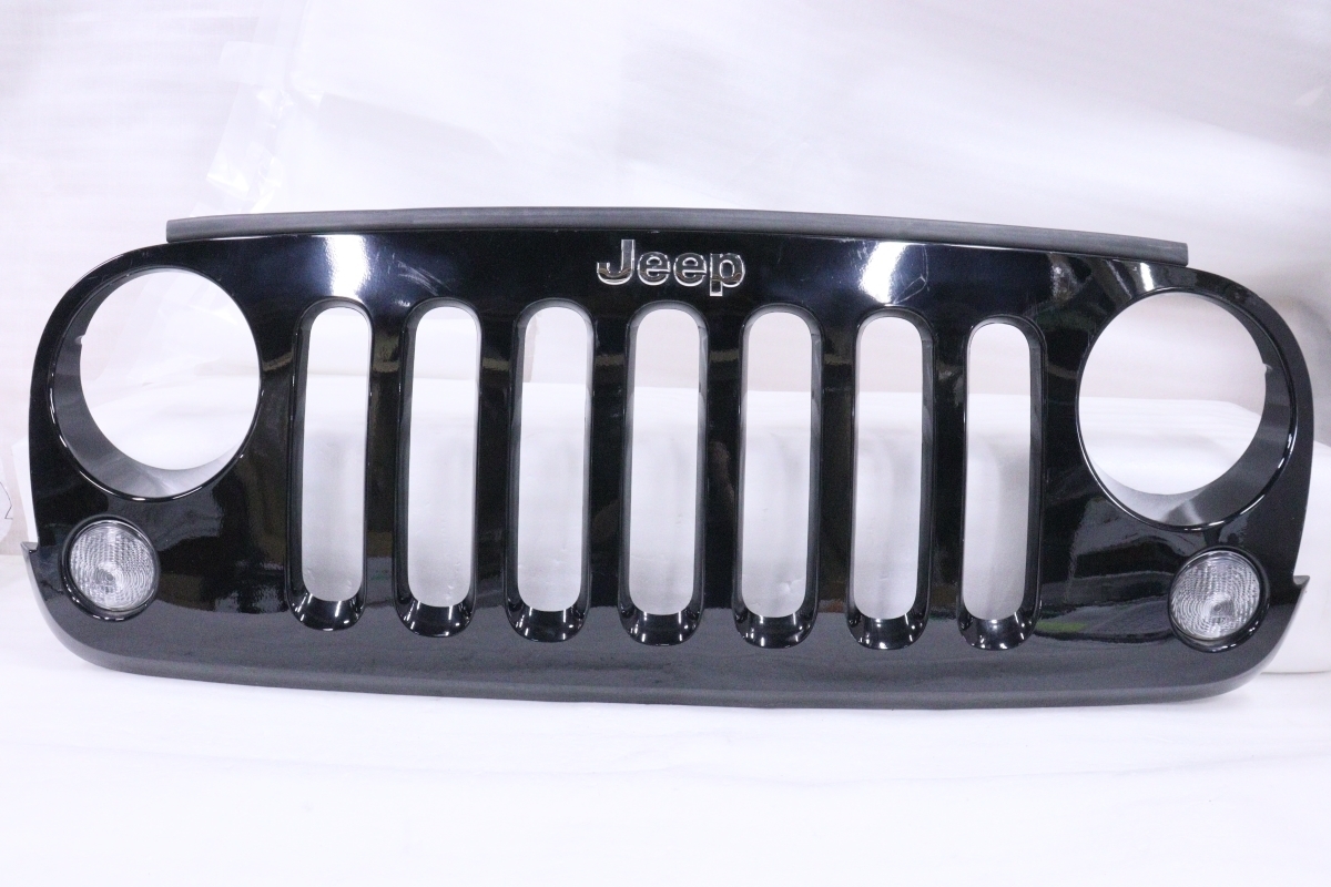 jkラングラーJeep 純正フロントグリル☆ブラック カテゴリー 【公式通販】
