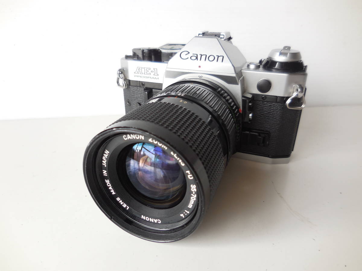 AE-1 Canon ボディ PROGRAM キヤノン CANON A-1 動作確認済 鳴きなし 