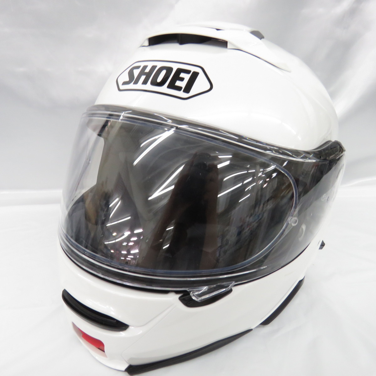 【中古品】SHOEI ショウエイ フルフェイスヘルメット NEOTEC II ルミナスホワイト サイズ:XXL(63㎝) 10795885