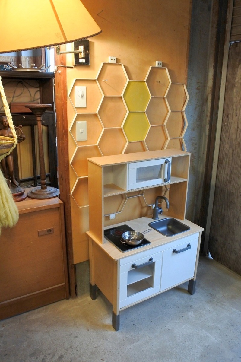 組み立て済み 完成品 IKEA イケア DUKTIG ドゥクティグ おままごと キッチン 403.199.73 ミニキッチン