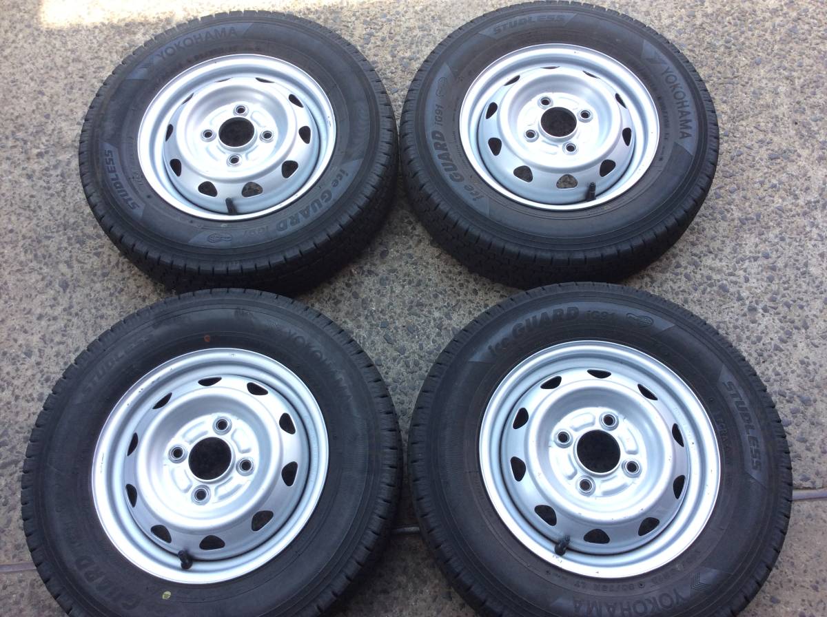 M4270 軽トラック 軽バンに！ 汎用 12インチスチール＆145/80R12 80 
