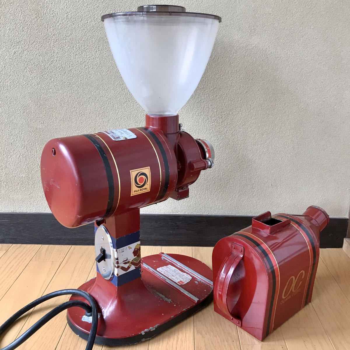 フジローヤル R-440 コーヒーミル 分解清掃済み FUJI ROYAL 検索 動作 