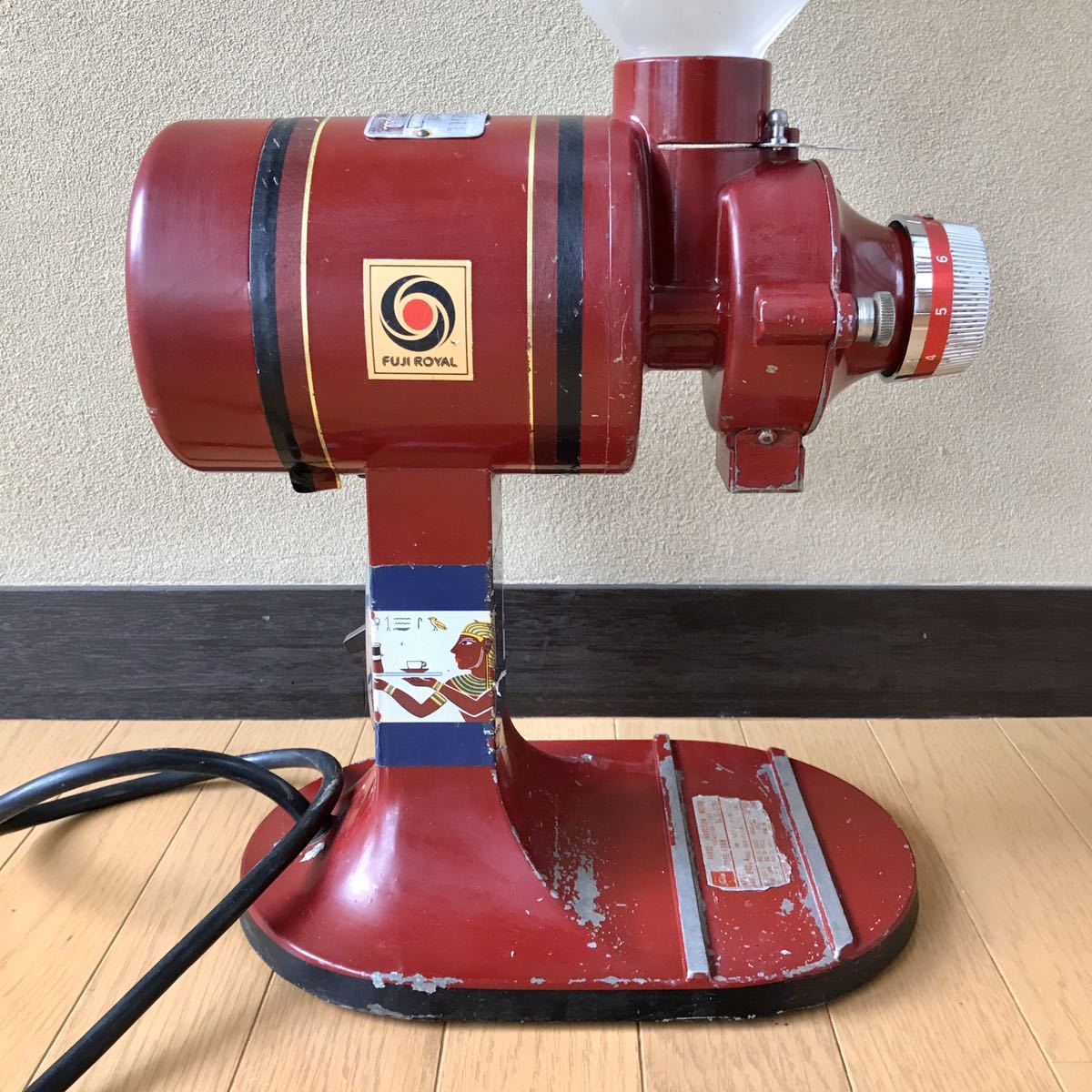 フジローヤル R-440 コーヒーミル 分解清掃済み FUJI ROYAL 検索 動作 