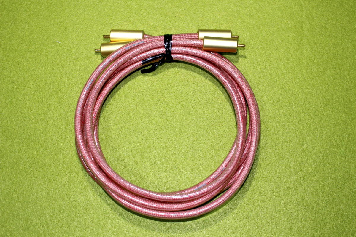 ACROTEC 6N-2110 RCAオーディオケーブル 約1m 動作未確認】ACROTEC 6N-A2050 A2110 RCA オーディオ ピンケーブル 4本