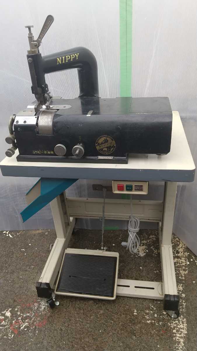革漉き機 ニッピーnippy np-2 動作良好 NIPPY 皮漉機 革漉き機 革漉き機 ニッピーnippy np-2 動作良好 NIPPY 皮漉機 革漉き機