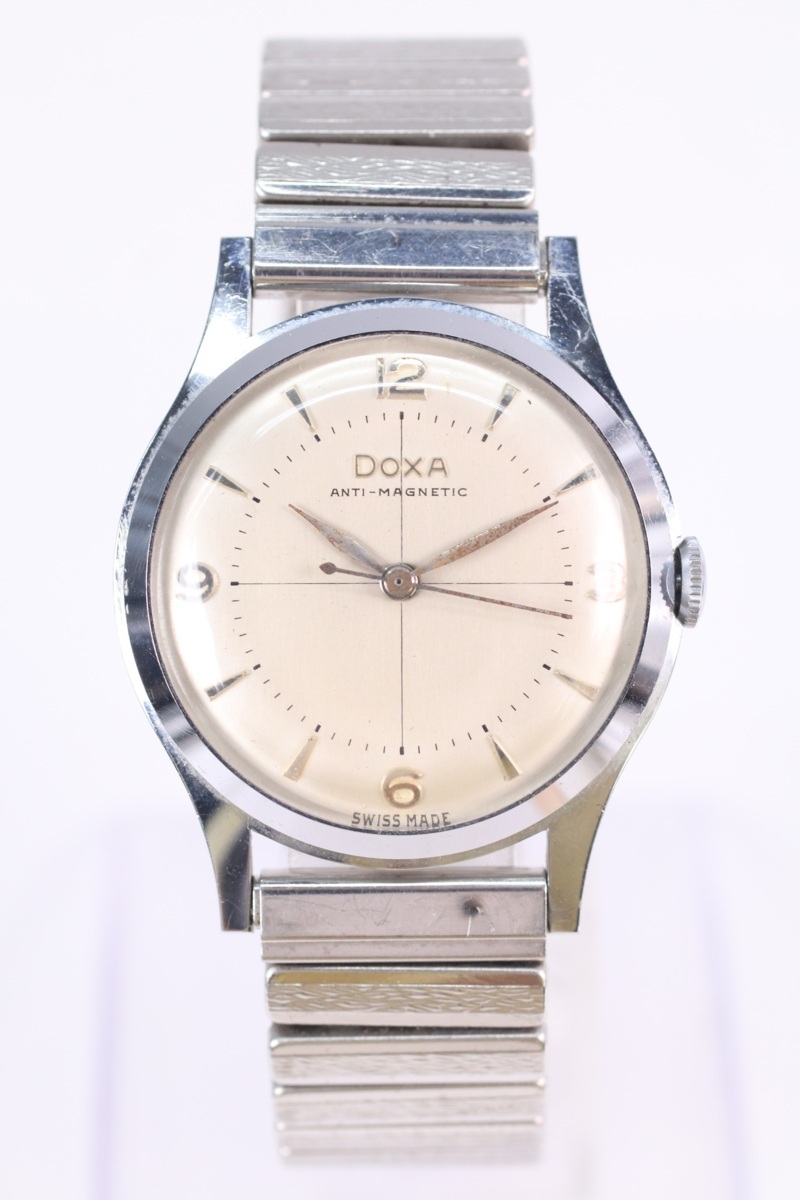 DOXA ドクサ ANTI-MAGNETIC 手巻き 腕時計 アンティーク 0595-N DOXA 