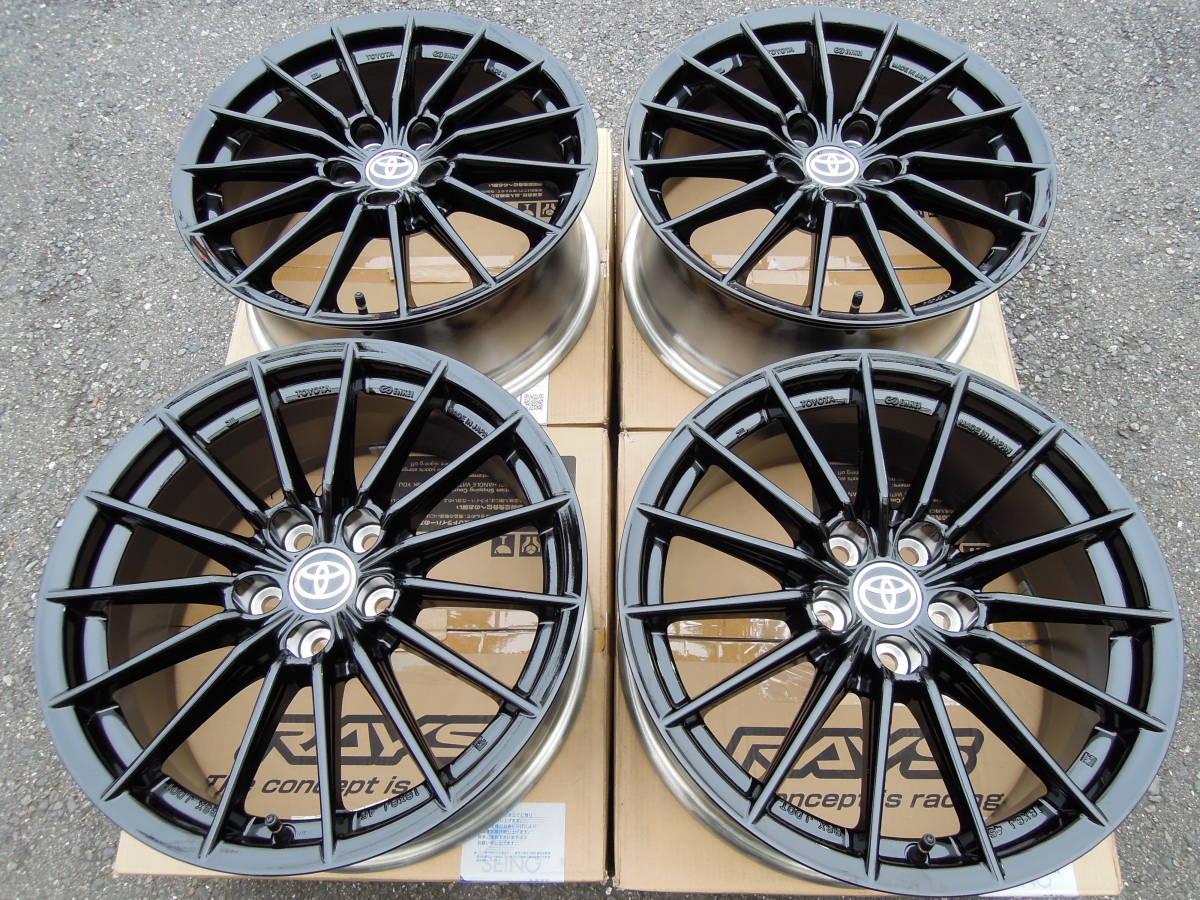 トヨタ GRヤリス RZ，RS純正 ENKEI製 18inch 8J +45 114.3/5 x4本 