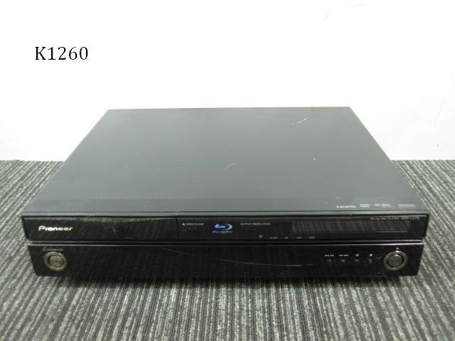 K1260M Pioneer パイオニア BDP-LX70 BD/DVD/CDプレイヤー 通電OK