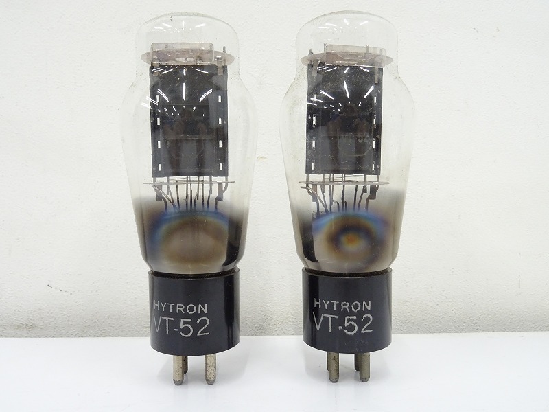 □□HYTRON VT-52 真空管2本 VT52 ハイトロン□□008954010Jm