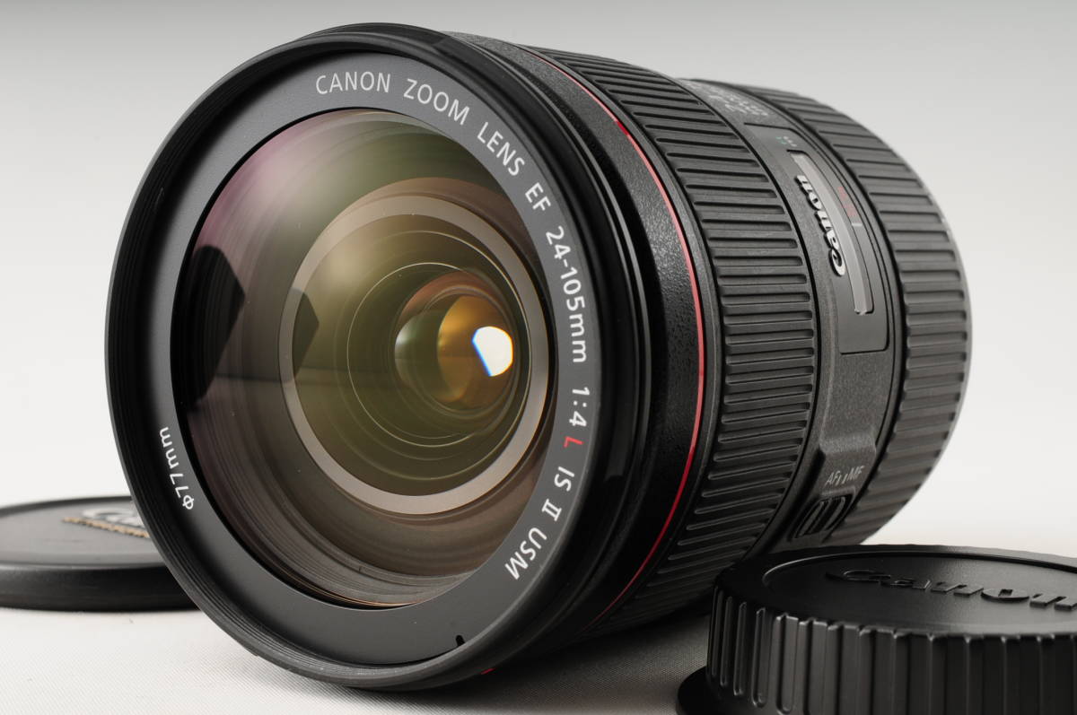 ☆新品級☆ CANON キヤノン EF 24-105mm F4 L IS Ⅱ USM 元箱・付属品
