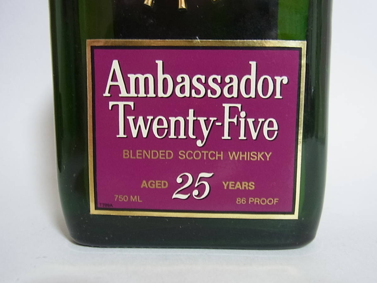☆19A 未開栓 Ambassador Twenty-Five アンバサダー 25年 750ml