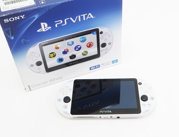 ○【SONY ソニー】PS Vita Wi-Fiモデル + メモリーカード4GB PCH-2000