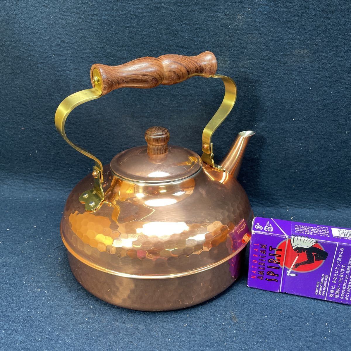 キッチン・食器 COPPER 100 HOME WARE 銅製すきやき鍋(ツル付き）
