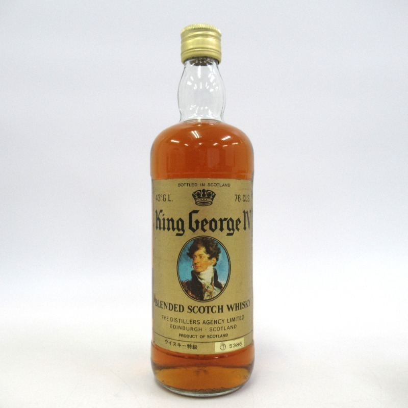 【得価，品質保証】 キングジョージ 4世 760ml 箱なし(スコッチ)｜売買されたオークション情報、yahooの商品情報をアーカイブ公開 - オークファン スコッチ