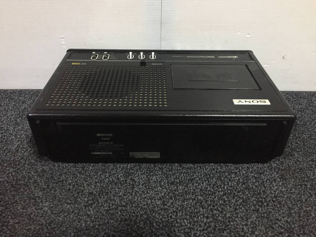 TC-2890SD ソニー SONY カセットデッキ デンスケ 昭和レトロ カセット