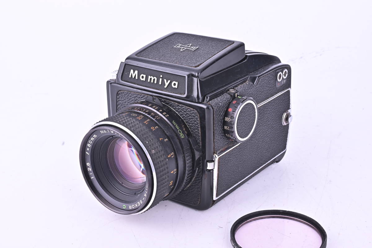 S5-1213 Mamiya マミヤ M645 MAMIYA-SEKOR 80mm f/2.8 フィルムカメラ