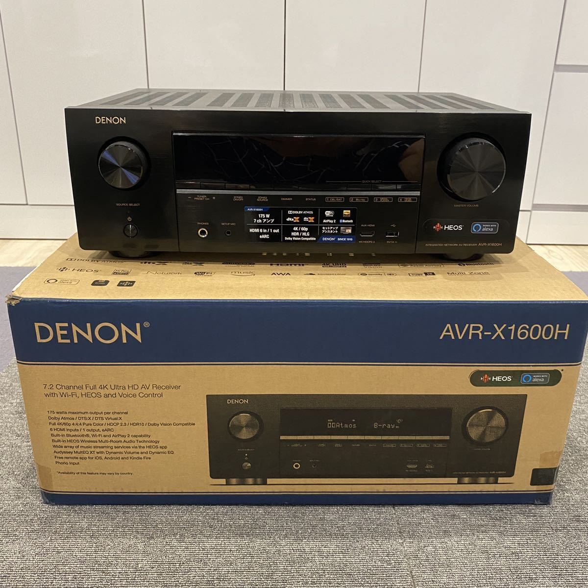 AVR-X1600H DENON AVアンプ 公式通販 - Denon 美品 | NETWORK