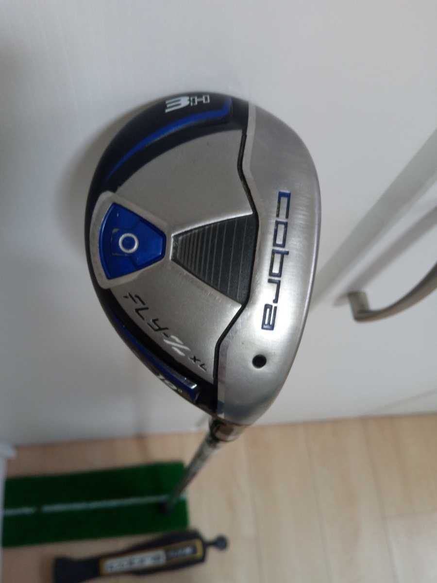 ■ コブラ cobra FLY-Z XL ３H １９度 FLY-Z HLカーボン S 中古 ユーティリティ ３番 フライZ