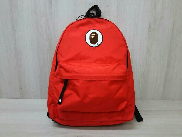 A BATHING APE ア ベイシング エイプ BACK PACK レッド 男女兼用