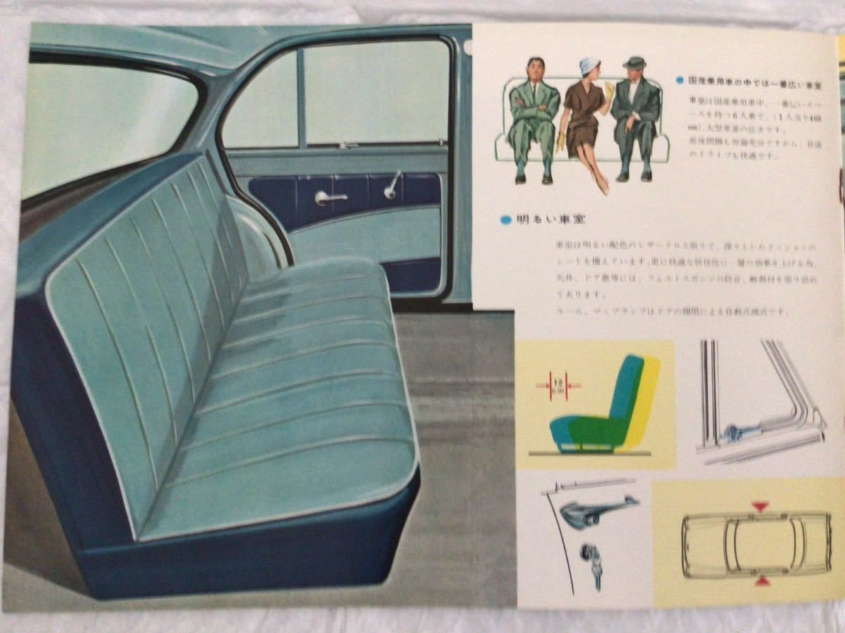 スカイライン 旧車カタログ プリンス 昭和36年頃 プリンススカイライン