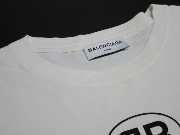 国内正規品 BALENCIAGA バレンシアガ 2018 BB ロゴ Tシャツ トップス 