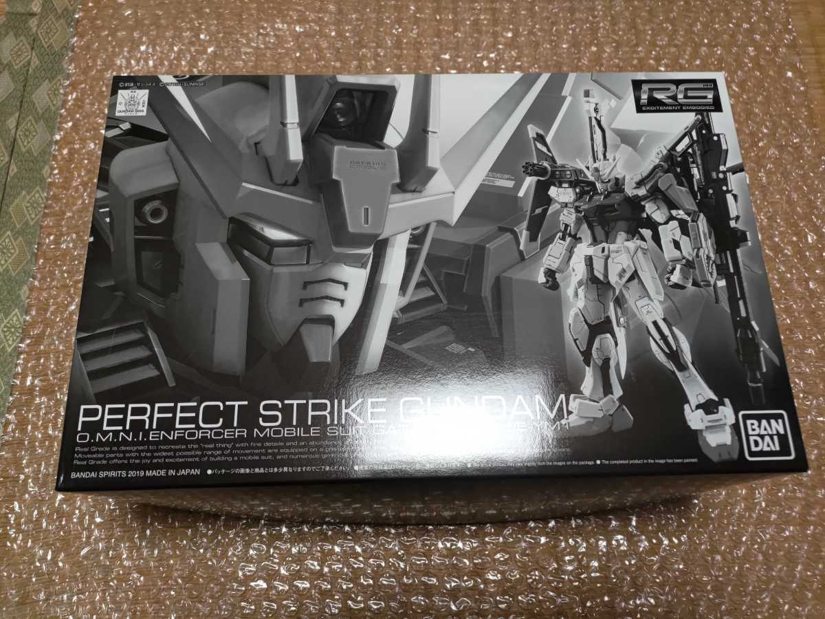 100%新品，低価 未組立 RG 1/144 パーフェクトストライクガンダム プレミアムバンダイ(機動戦士ガンダムSEED)｜売買されたオークション情報、yahooの商品情報をアーカイブ公開 - オークファン 機動戦士ガンダムSEED