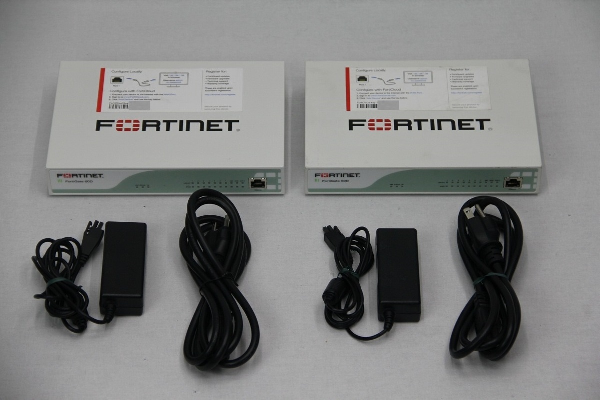FortiGate-40F 専用アダプタ付 2台セット FortiGate-40F 専用アダプタ付 2台セット 【公式通販】