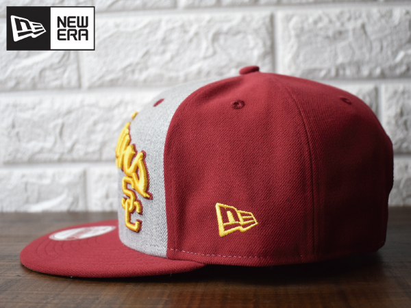 未使用品〕H296 NEW ERA×USC Trojans南カリフォルニア大学USカレッジ