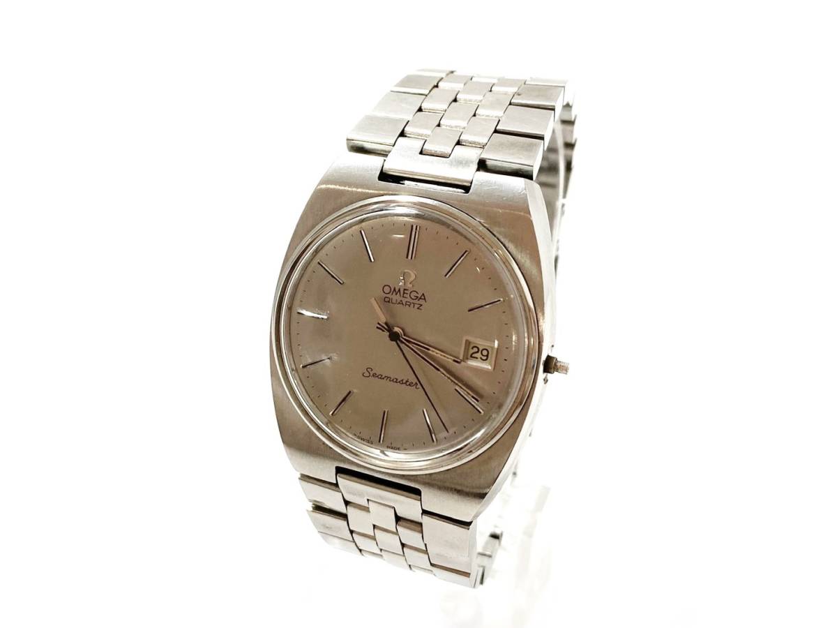 ☆【ジャンク品】OMEGA/オメガ シーマスター Cal.1342 QUARTZ/クォーツ 
