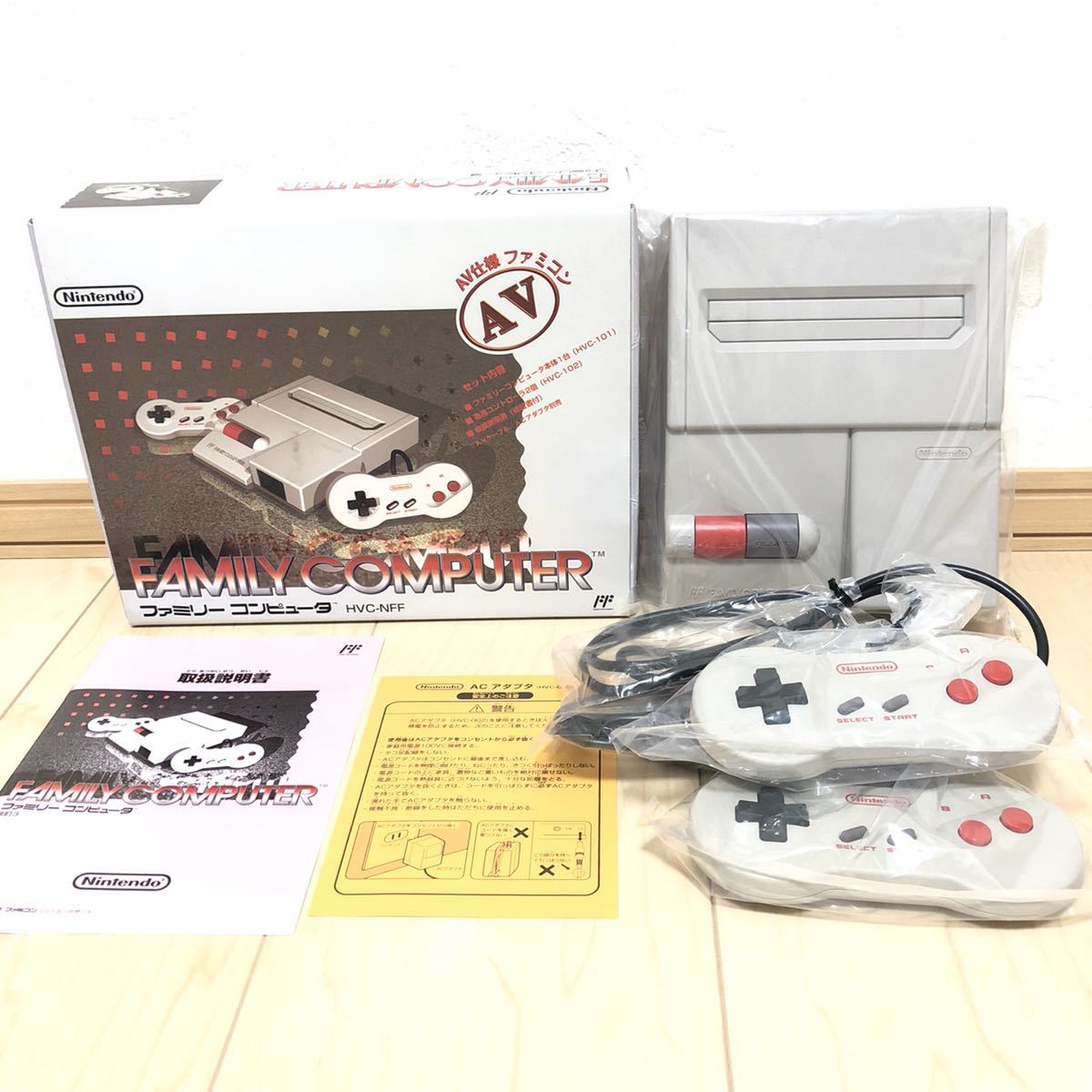 同様 AV仕様 ニューファミコン FAMILY COMPUTER HVC-NFF ファミリーコンピュータ 本体 任天堂 Nintendo ...