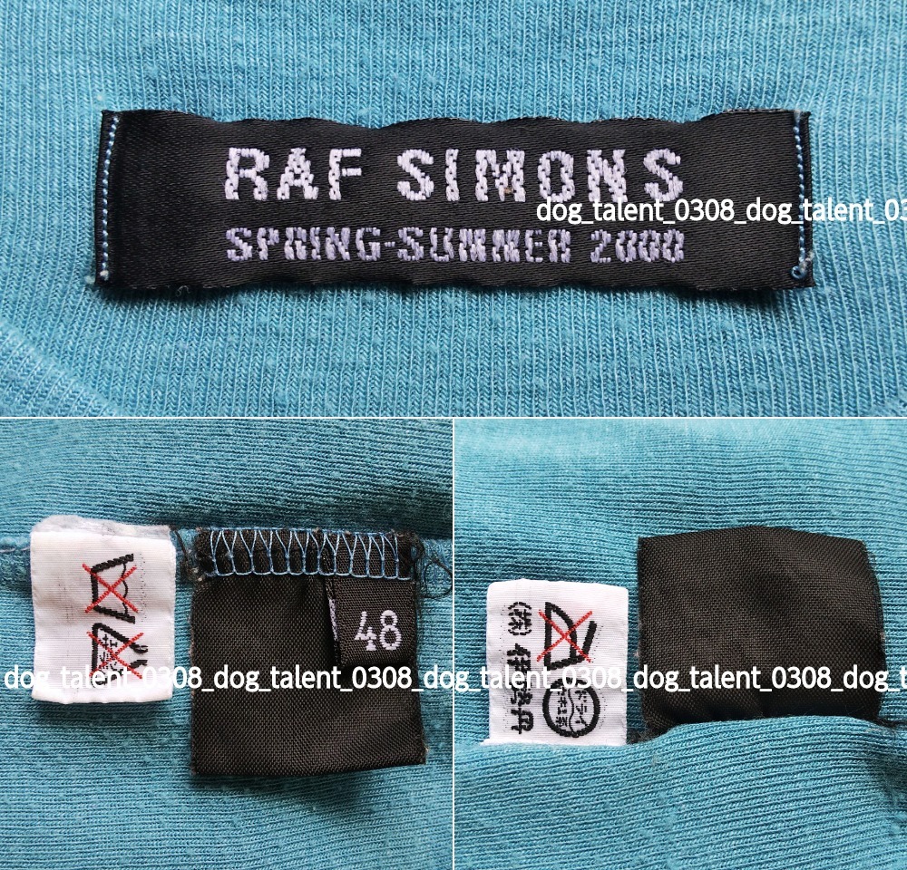 RAF SIMONS archive ss 2000 SUMMA CUM LAUDE 「CAMP CRYSTAL LAKE」 t 