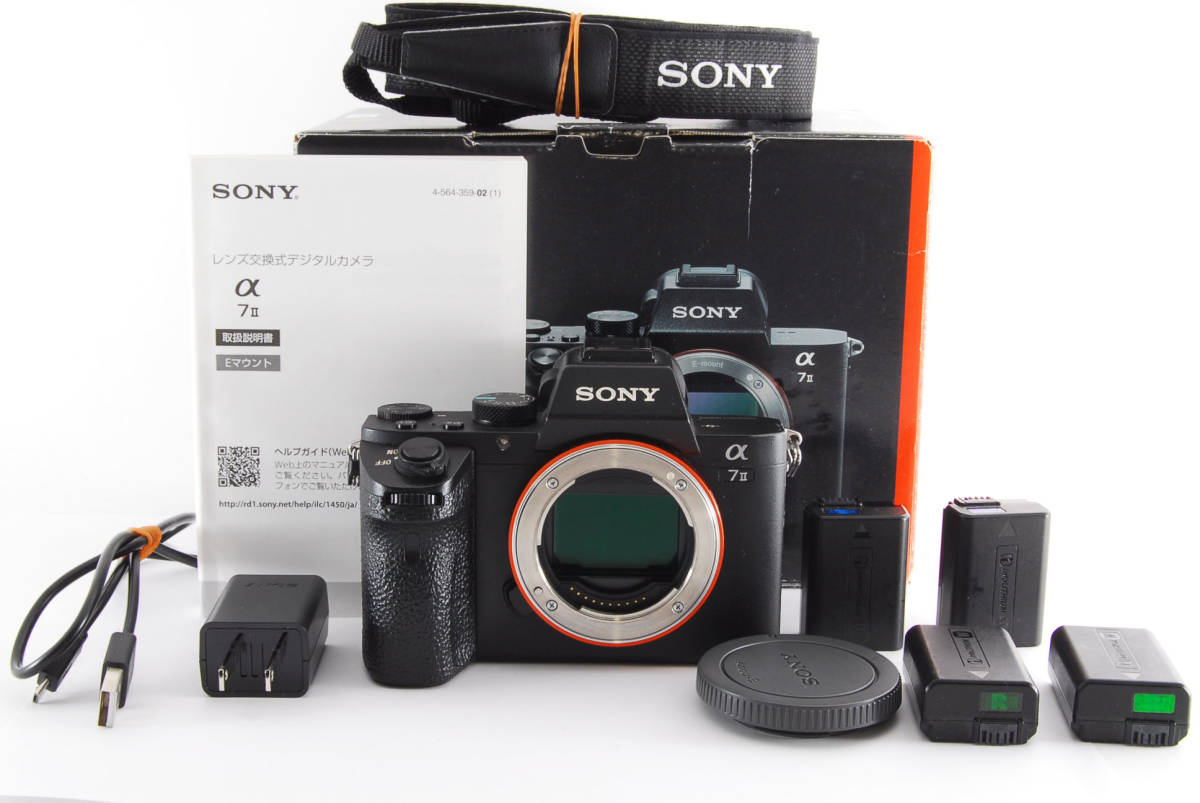 SONY ソニー α7II ボディ ILCE-7M2 元箱付き☆L14 SONY ILCE-7M2