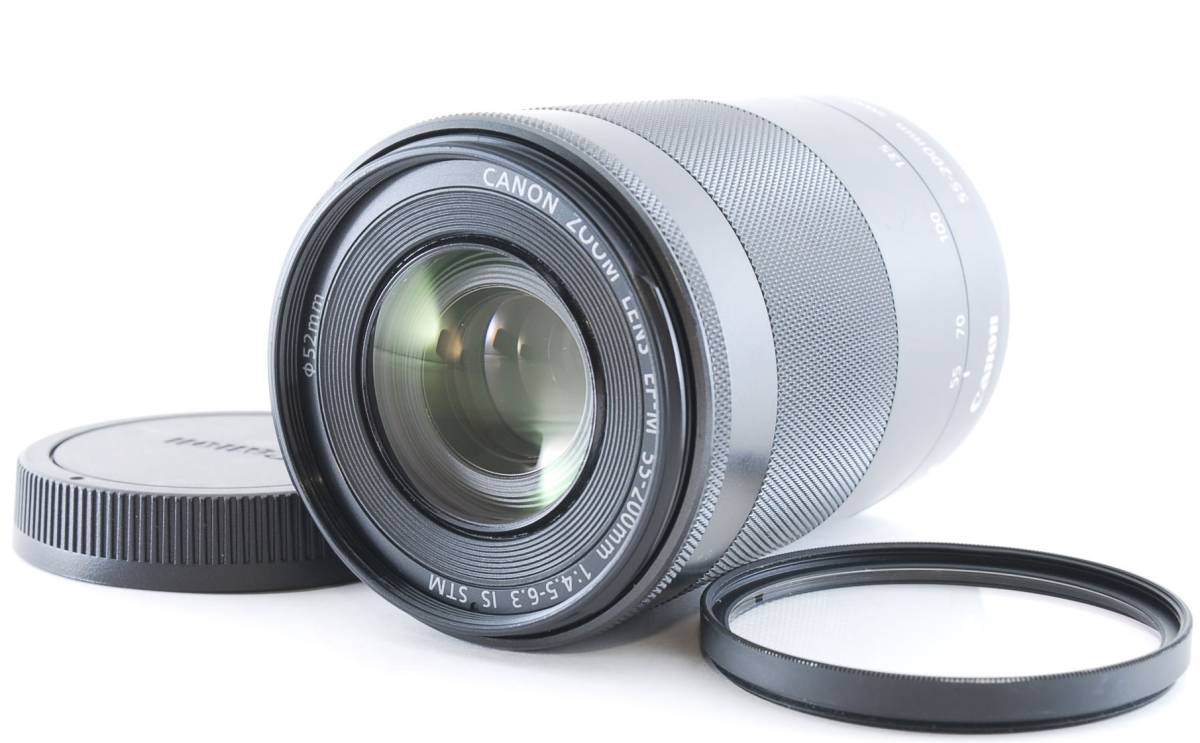 キヤノン EF-M55-200mm F4.5-6.3 IS STMレンズ キャノン Canon EF-M 55 