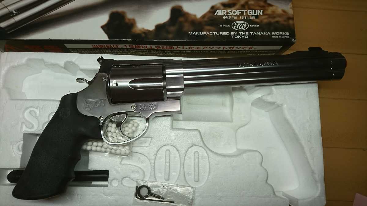 タナカ M500 リボルバー S&W SMITH&WESSON マグナムリボルバー