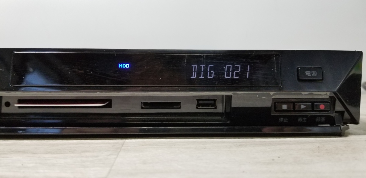 東芝 D-BZ510 HDD REGZA ハイビジョン録画 2011年 ブルーレイディスク