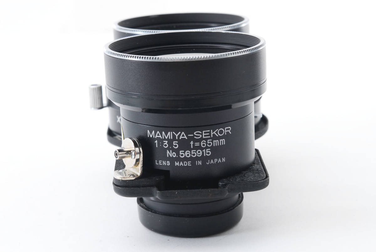 マミヤ Mamiya Sekor 65mm f/3.5 ブルードット 中判レンズ 二眼レフ