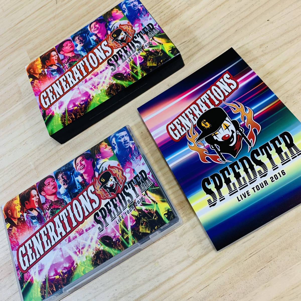 L7527 10 Generations From Exile Tribe Generations Live Tour 16 Speedster 初回限定版 ジャパニーズポップス 売買されたオークション情報 Yahooの商品情報をアーカイブ公開 オークファン Aucfan Com