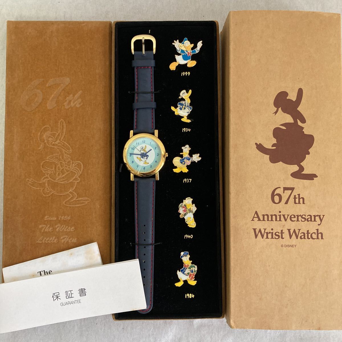 ディズニー ドナルドダック 67th バースディウォッチ 腕時計 