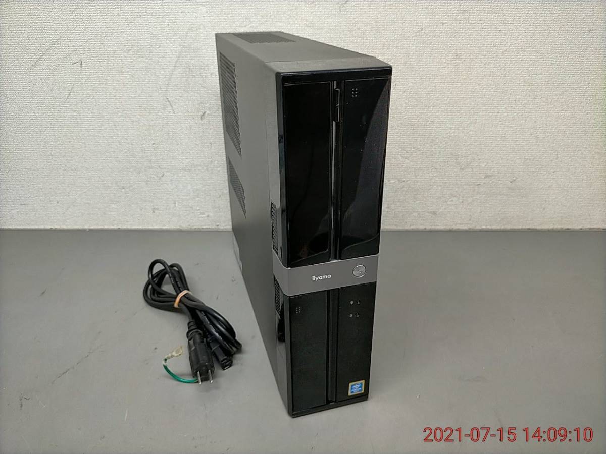 L_APQ7S iiyama IStDXi-S0B6-Apent-UHCSB Pentium G5400 8GB 500GB Win10インストール済 完動品