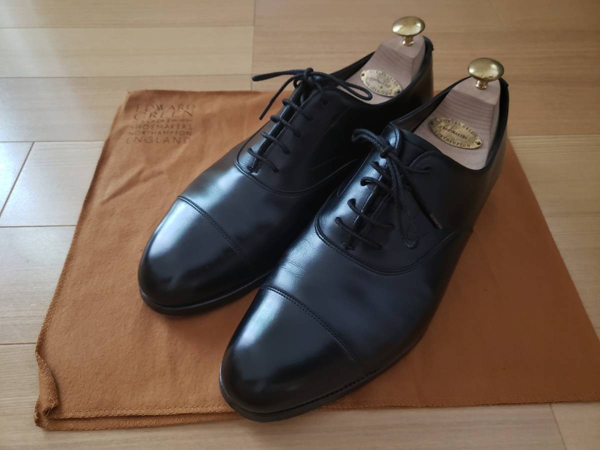 10 超美品 ブランド エドワードグリーン EDWARD GREEN 靴 ビジネス シューズ シューツリー付 ジョンロブ GREEN エドワードグリーン EDWARD ☆定価24.5万円超・新品未使用☆ エドワードグリーンBerkeley 10」の落札相場・落札価格