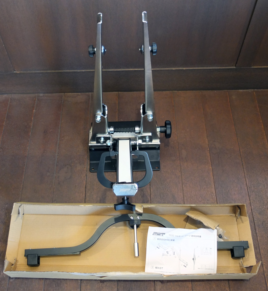 Pwt 振れ取り台 センターゲージセット PWT 振れ取り台+PWT プロフェッショナル リム センターゲージ WAG1930