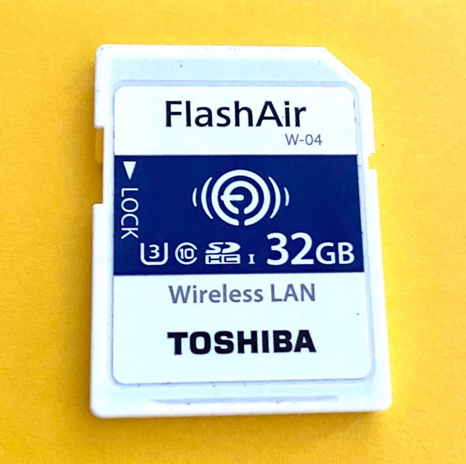 FlashAir 32GB W-04 Card | SDHC Memory Toshiba TOSHIBA SD Class 