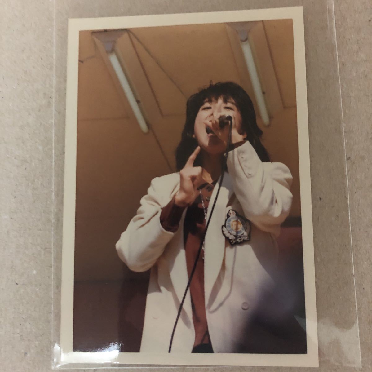 河合奈保子 写真 (当時物. 生写真. 素人撮影. 個人撮影) 【公式通販】