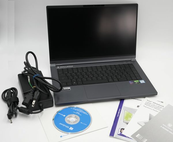 M7042ゲーミングノート】GALLERIA GCR1660TGF-QC-G/ i7 9750H 2.6Ghz /メモリ16GB/M.2 512GB/GTX1660Ti